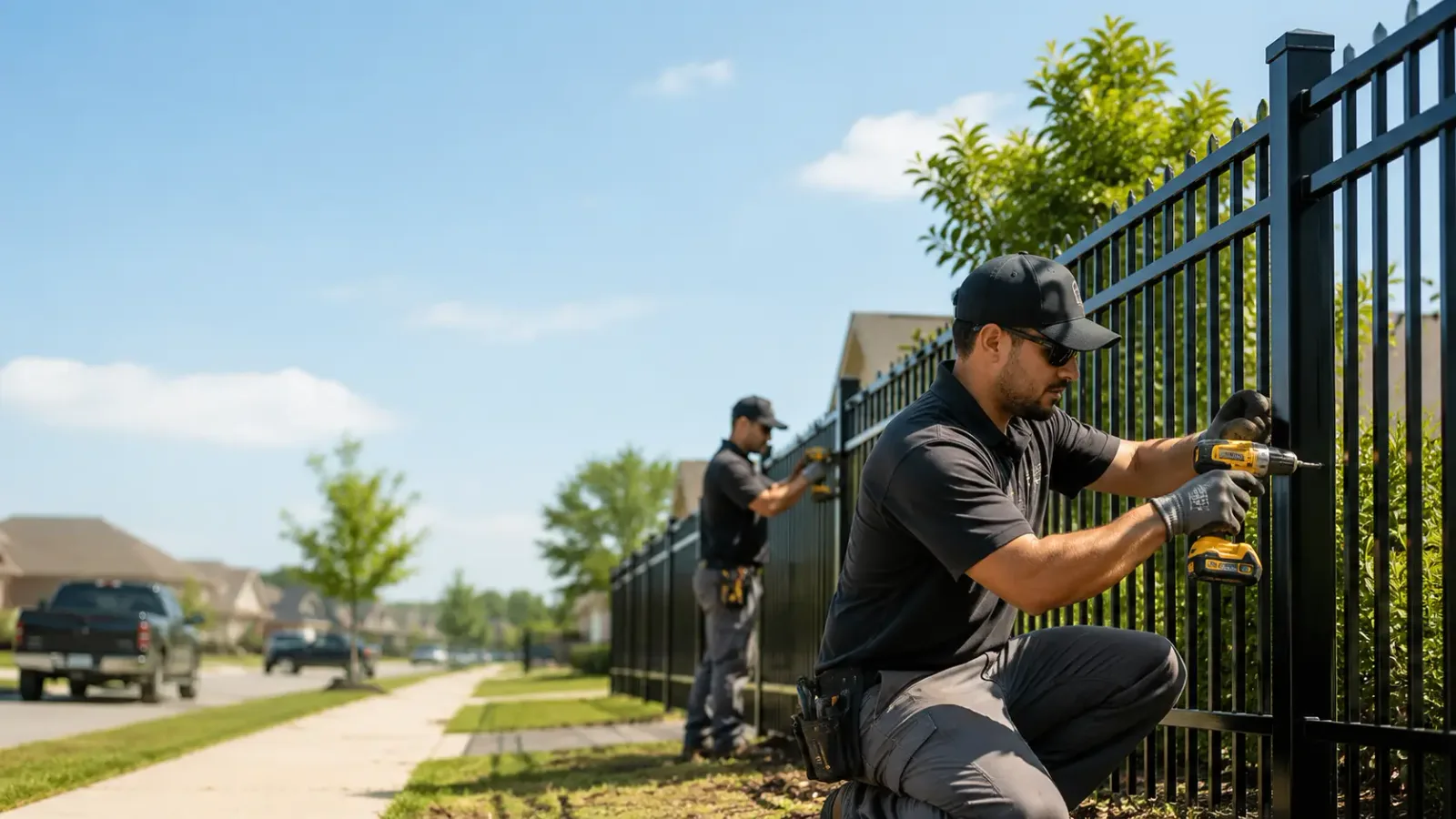 Metal Fence Installation in Fairmont, OK